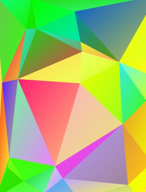 Soyut çokgen arkaplan