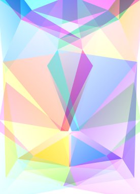 Soyut çokgen arkaplan