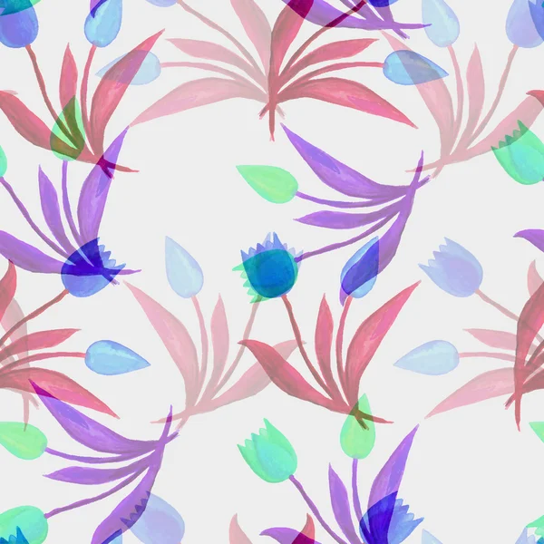 Blumen Hintergrund mit Tulpen. — Stockvektor