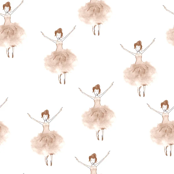 Ballet dansers achtergrond — Stockvector