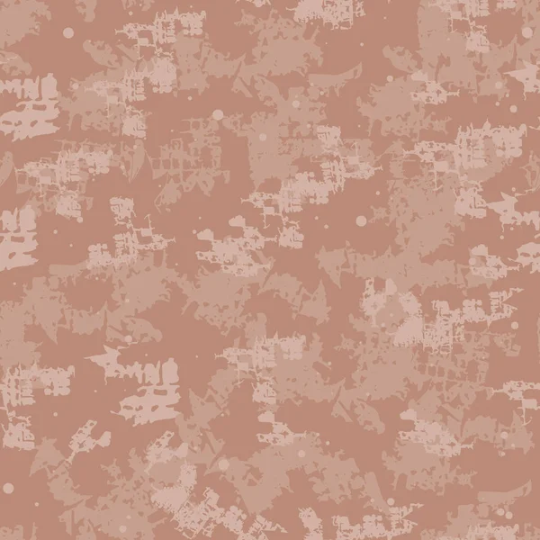 摘要棕色无缝隙图案 床上用品等杂乱元素的无穷无尽的结构 — 图库矢量图片
