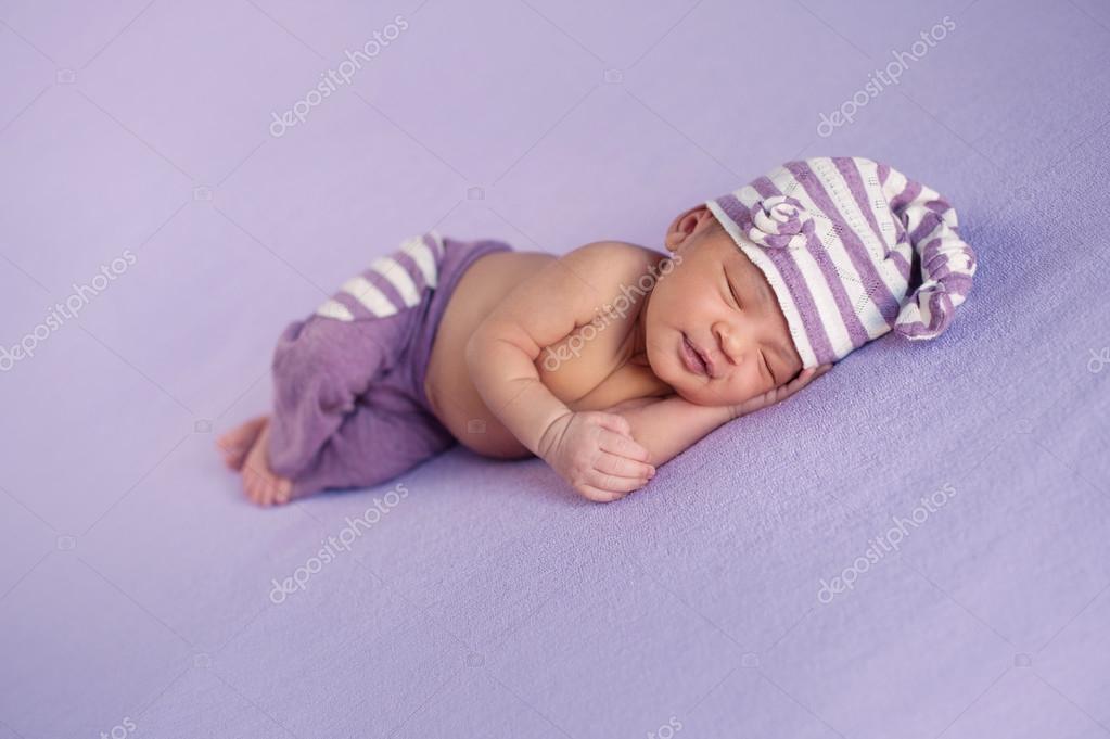 baby sleeping cap