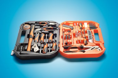 araç kutusu beyaz arkaplanda izole edildi