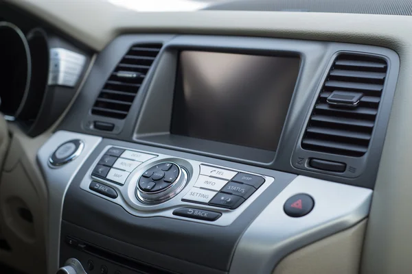 Console panel of the car — Stock Photo, Image