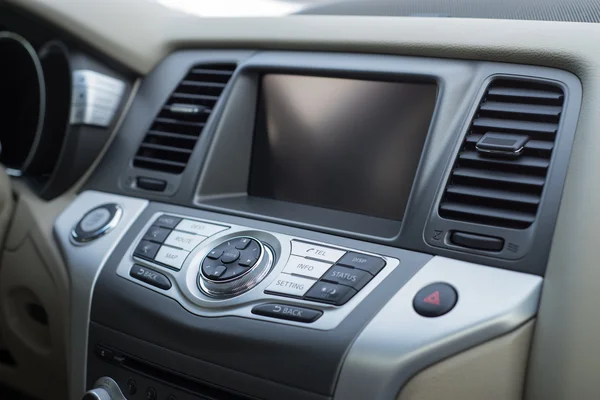 Panel de consola del coche — Foto de Stock