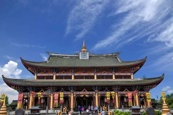 Gebäude der Drachenstadt Yunnan Dali im westlichen Stil — Stockfoto