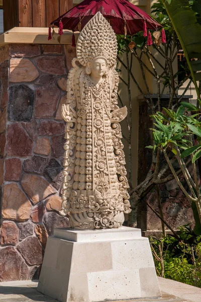 Hainan destinaci Tunchang den jezero poloostrov klubovna dámy Buddha — Stock fotografie