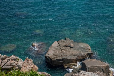 Sınır Adası Lingshui Kanyon görünümü Hai Ting