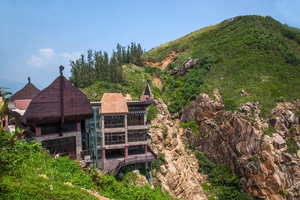 Boundary Island Lingshui View Hai Ting restaurant — Stock Photo, Image