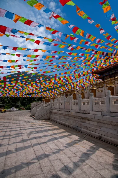 Sanya Nanshan buddhista templom Jinyu Guanyin — Stock Fotó