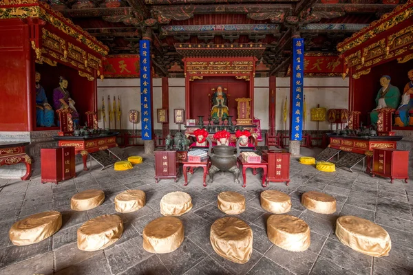 Yunnan Honghe Prefectura Jianshui Confucio Templo Gran Salón —  Fotos de Stock