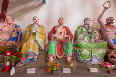 Büyük Longxing (Zhu Yang Tapınağı) hastane Lohan grup portresi