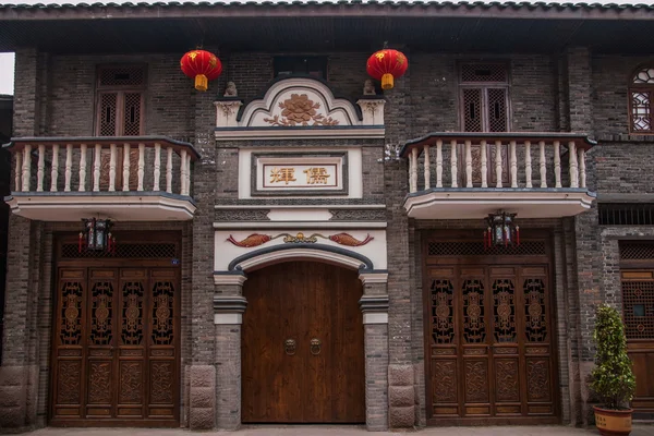 Otoczenie domu miasta Chongqing Tongliang — Zdjęcie stockowe