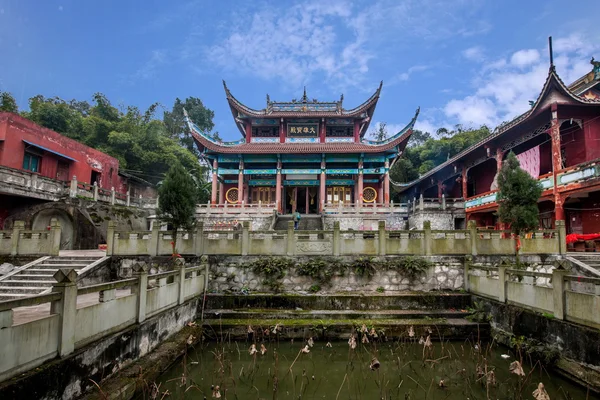 Fall Longxing (Zhu Yang Tempel) Krankenhaus — Stockfoto