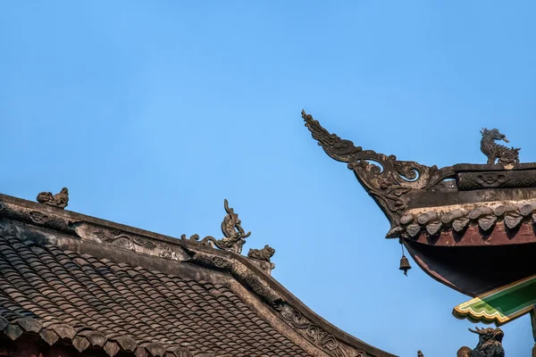 East spa stad av Chongqing City, Baisha templet arkitektoniska särdrag — Stockfoto