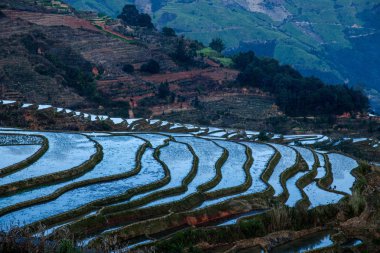 Yuanjiang bu sözü teraslı Köyü