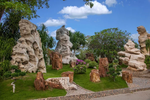 Pattaya, Tailandia Fósiles de jardín millones de años — Foto de Stock