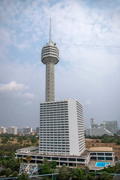 Pattaya park beach hotel und türme — Stockfoto