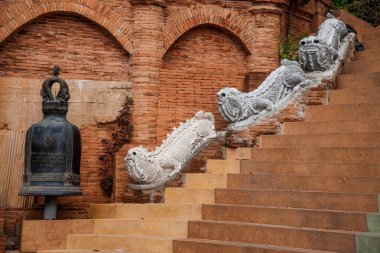 Chiang Mai, Tayland sonraki keşiş gibi ayak Suthep