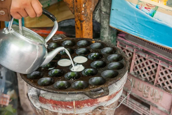Chiang Mai, Thaïlande Suthep foot commercial street folk snacks — Photo