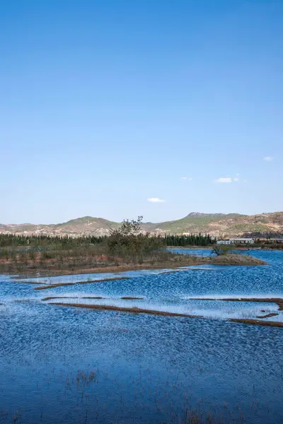 Yunnan Haifeng wetland — Stock Photo, Image