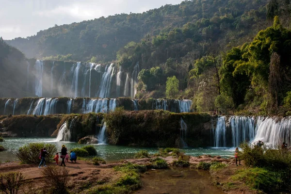 Luoping Kowloon Falls — Stock Photo, Image