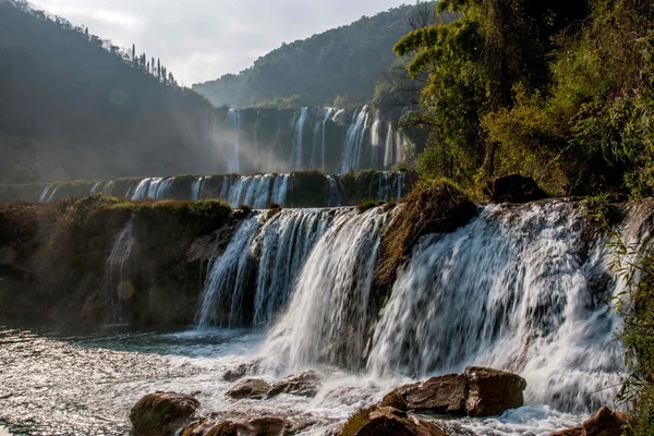 Luoping Kowloon Falls - Stock-foto