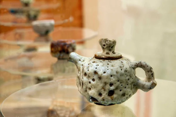 Çay Expo Haritayı "fırınlar değil" porselen — Stok fotoğraf