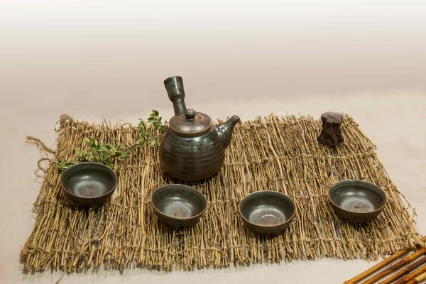 Chongqing çay çay Expo gösteri — Stok fotoğraf