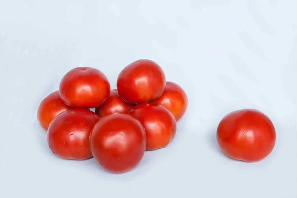 Legumes sazonais e um monte de tomate  ----- — Fotografia de Stock