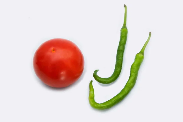 Legumbres de temporada y chile de tomate  ----- —  Fotos de Stock