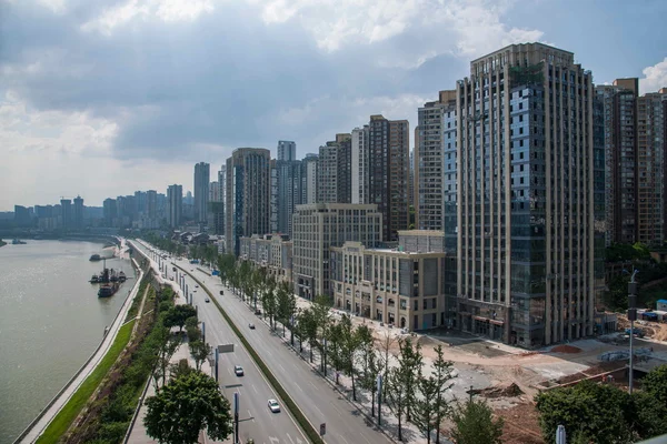 Kuzey Rd Liujiatai kesimi Jiangbei District, Chongqing — Stok fotoğraf