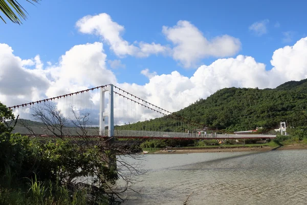 Ponte levatoio portuale della Manciuria di Taiwan — Foto Stock