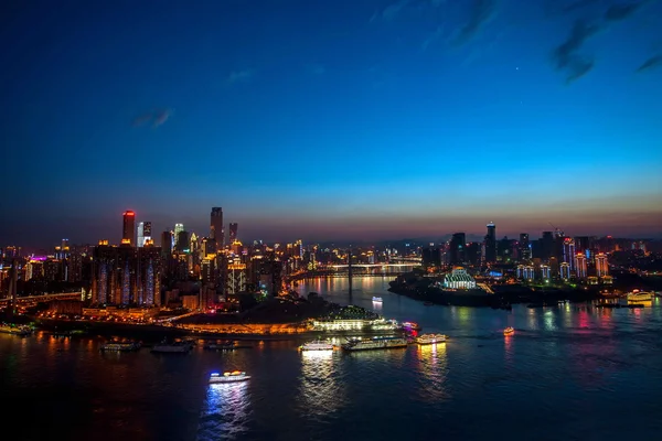 Notte di montagna di Chongqing — Foto Stock