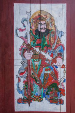 Net sonucu Hechuan tapınak tapınak bekçisi