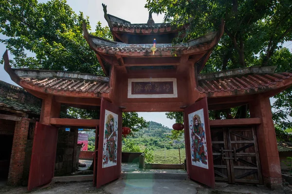 Het netto resultaat Hechuan tempel — Stockfoto