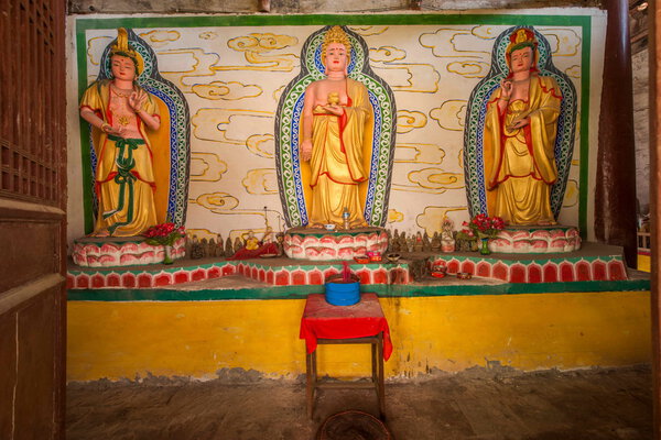 The net result HECHUAN Temple Buddha temple