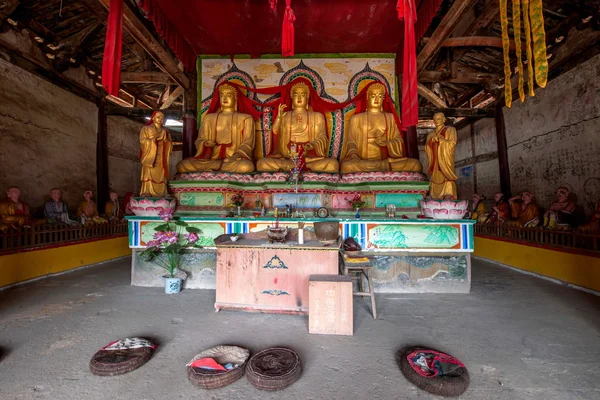 The net result HECHUAN Temple Buddha temple — Stock Photo, Image