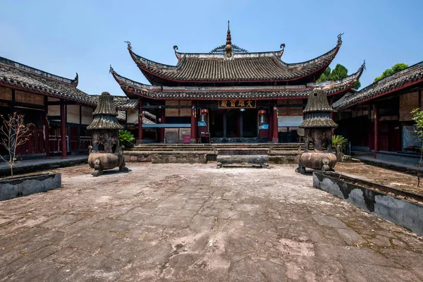 Čistý výsledek Hechuan Temple chrám — Stock fotografie