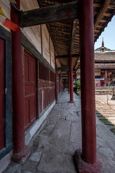 The net result HECHUAN Temple temple gallery — Stock Photo, Image