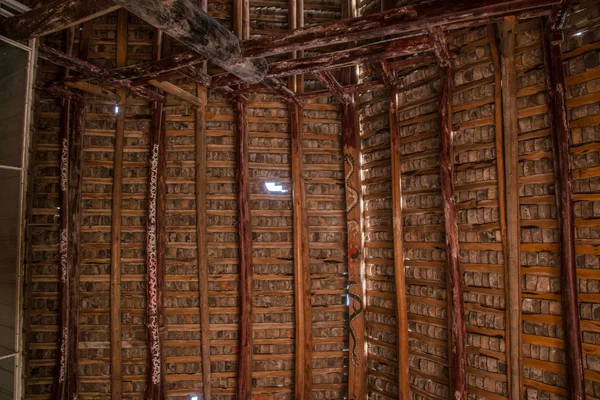 Hechuan langer bergiger Zhenwu-Tempel — Stockfoto