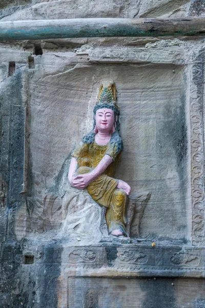 Hechuan Rondeau Hütte zwei Felsen Klippe — Stockfoto