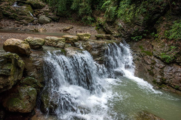 Chongqing famous scenic Black Mountain Valley Canyon