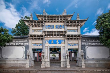 Lijiang, Yunnan ahşap ev kilise