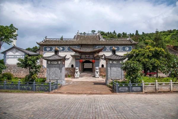 Templo principal de Yunnan Dali Hongshan — Foto de Stock