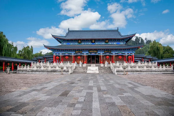 Casa de madeira Lijiang, Yunnan Câmara — Fotografia de Stock