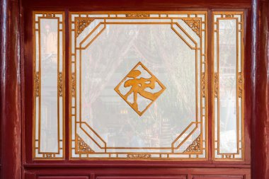 Yunnan Lijiang antik kenti sokak Izgaralar evler