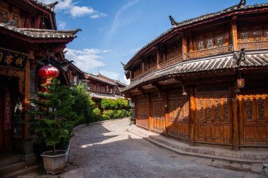 Lijiang Antik şehir sokak
