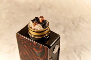 Vape RDA ya da sarmal ve pamuklu buharlaştırma için e-sigara, yenilenebilir damlayan atomizör ya da buharlaştırıcı