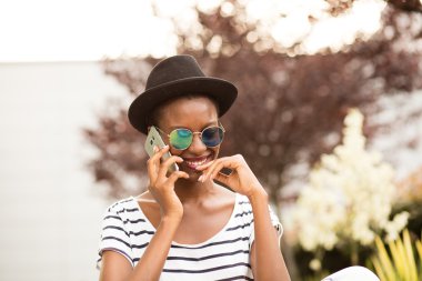 modern genç öğrenci siyah kız 